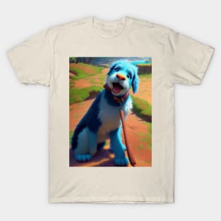 Monty the Blue Dog T-Shirt